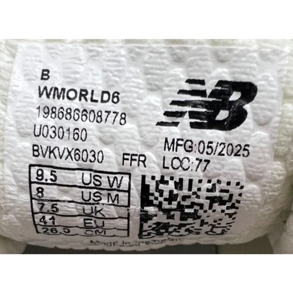 New Balance Fresh Foam X More v6 WMORLD6 Size M8/ W9.5 New - Picture 3 of 16